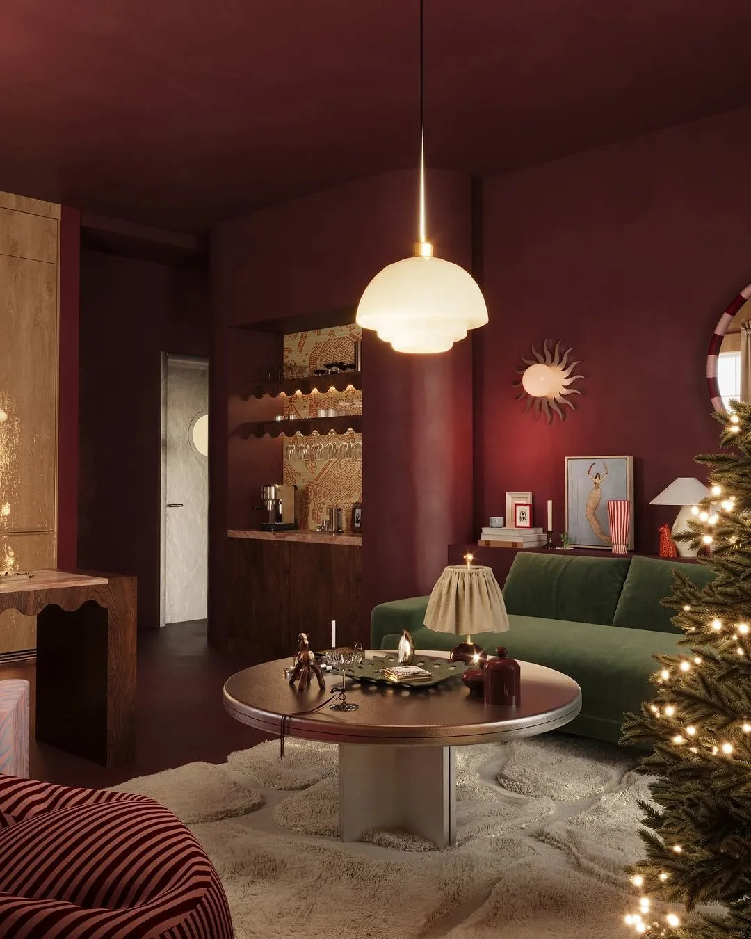 20 Burgundy Interior Ideas for 2026 That Make Neutral Rooms Feel Instantly Outdated
