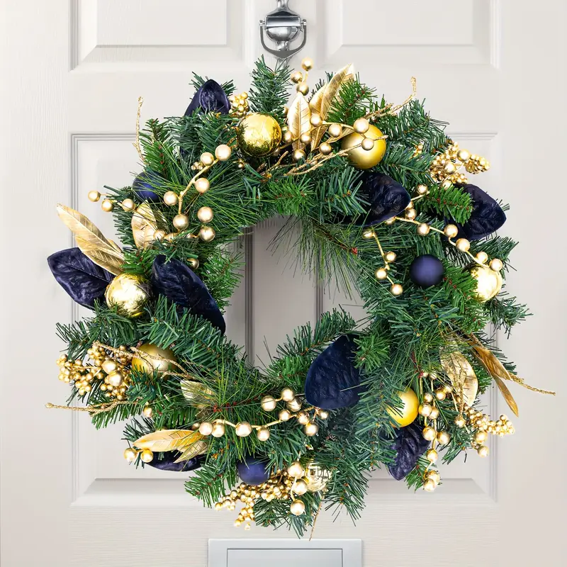 20 inch royal blue christmas wreath balls - Temu Oman