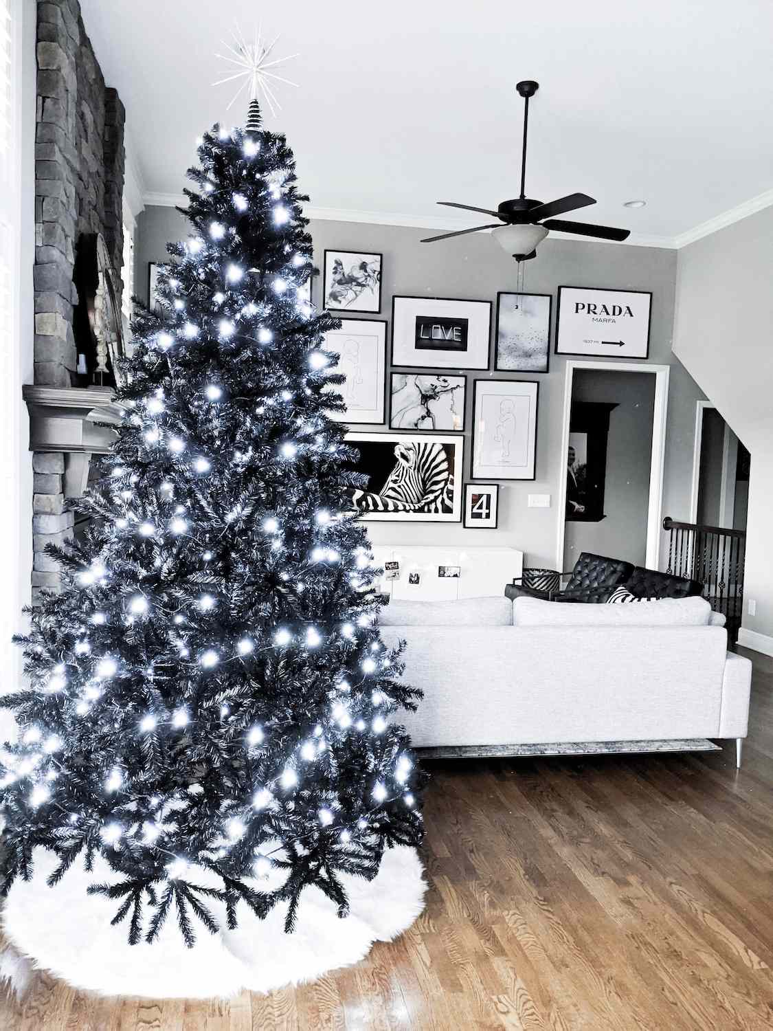 22 Black Christmas Tree Ideas for a Chic and Moody Look