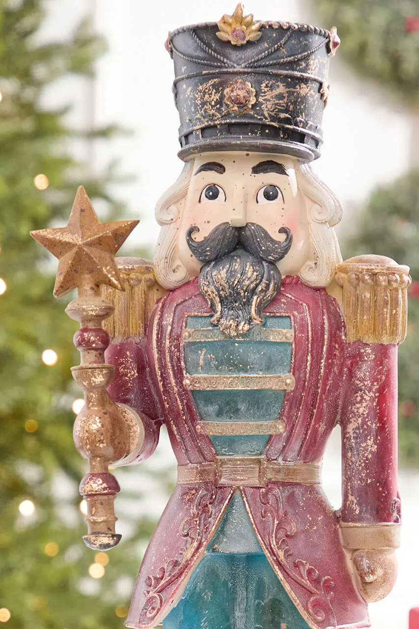 23.5' Resin Antique Toy Soldier - Decorator's Warehouse