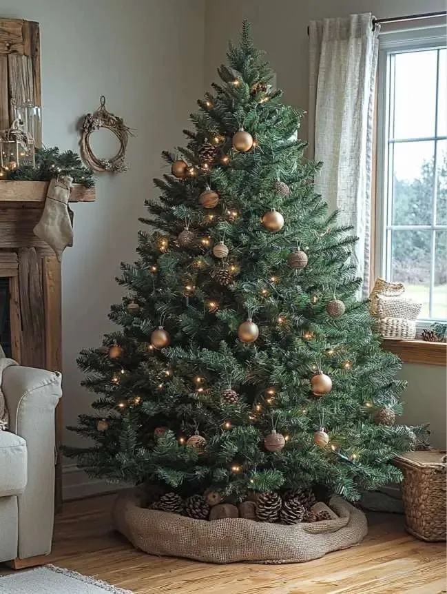 25 Farmhouse Christmas Tree Ideas to Transform Your Decor