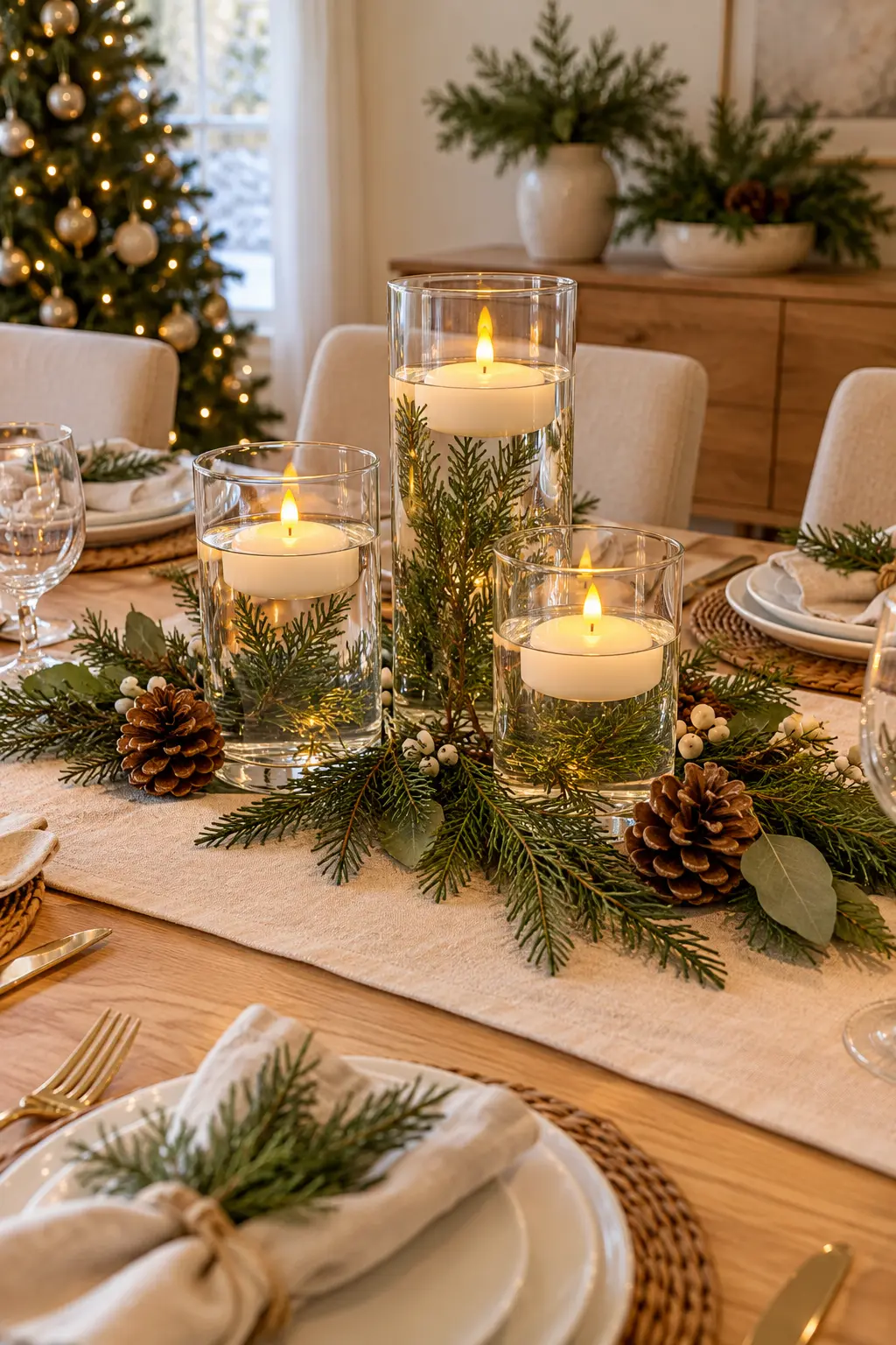 25 Simple Christmas Table Decorations You Can Create on a Budget