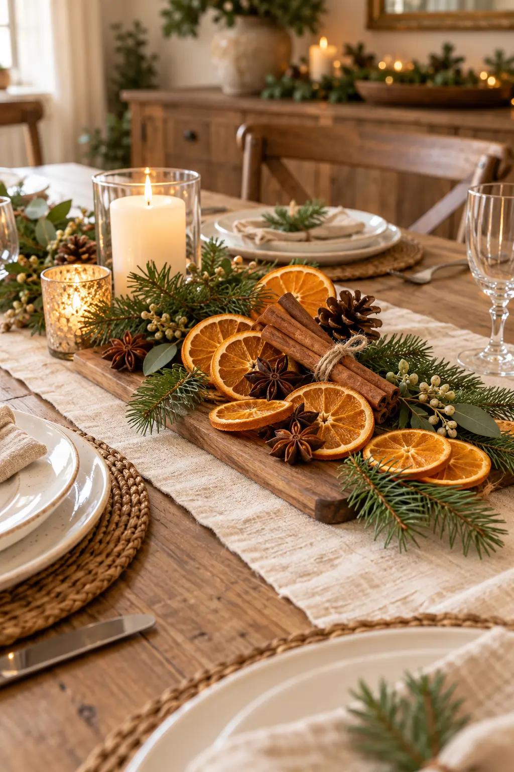 25 Simple Christmas Table Decorations You Can Create on a Budget
