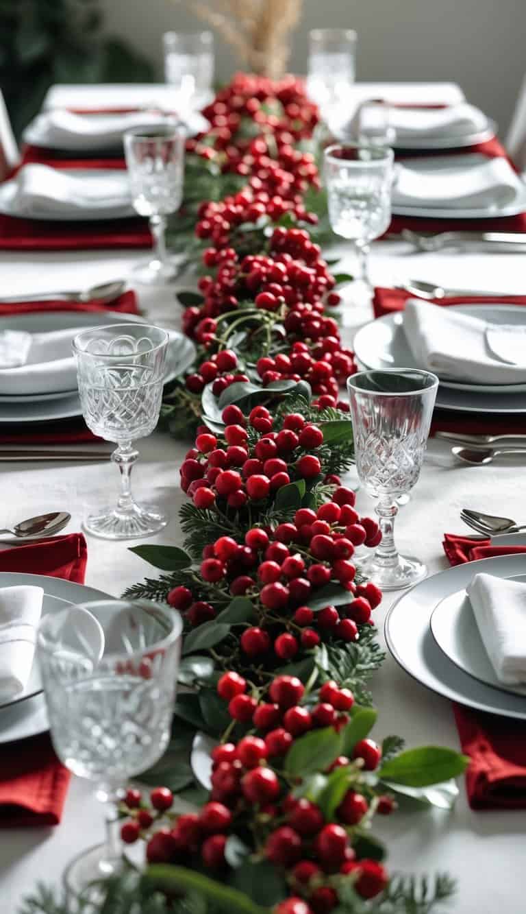 26 Red and White Tablescape Ideas for Stunning Gatherings