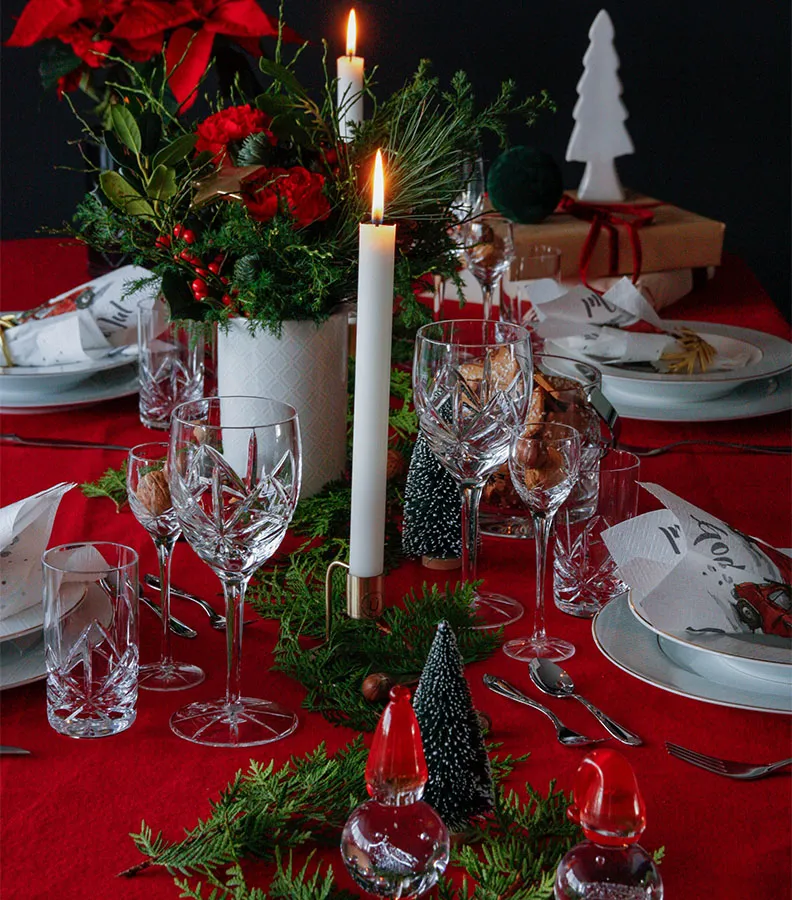 3 ways to set the Christmas table - Hardanger Bestikk