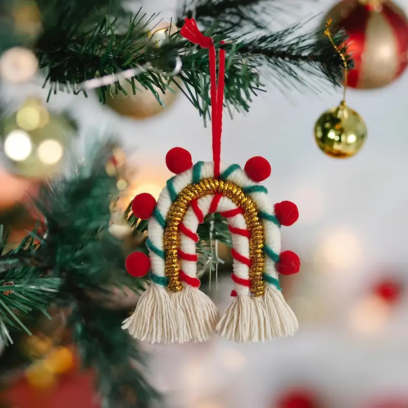 3pcs christmas ornaments boho style ow tassels wall - Temu Kuwait