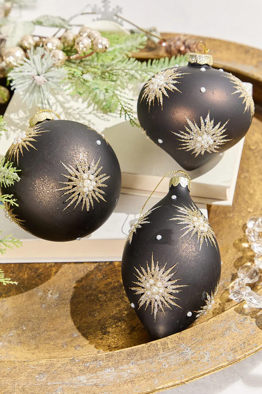 4'-6' Starburst Glass Ornament Onion
