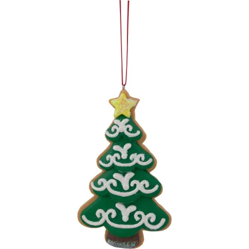 4.75' Glittered Christmas Tree Cookie Ornament | Christmas