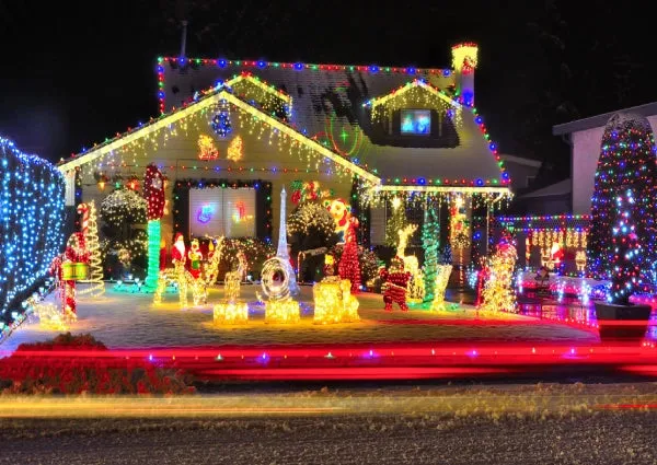 6 Stunning Outdoor Christmas Light Ideas – Ollny