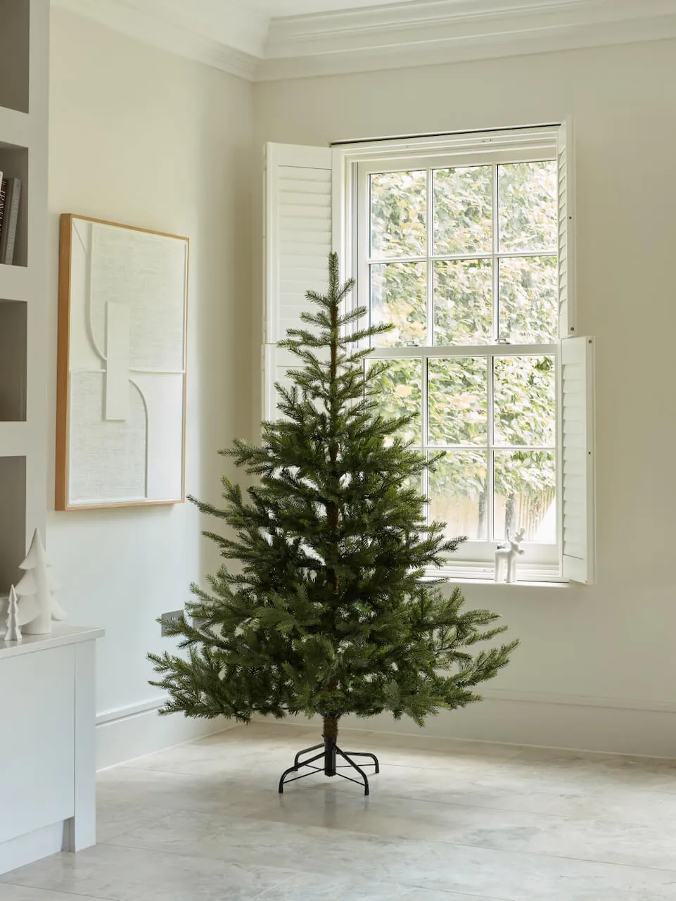 6ft Grand Fir Artificial Christmas Tree | Layered Lounge