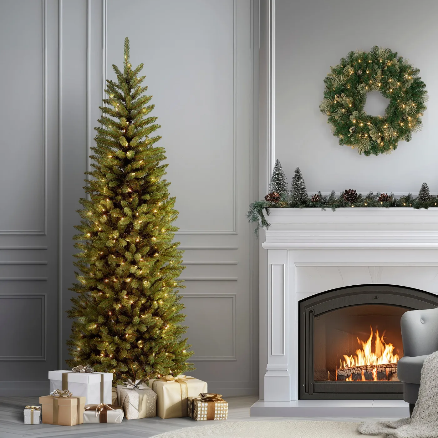 7-7.5 ft Christmas Trees Under $300 · National Tree Company