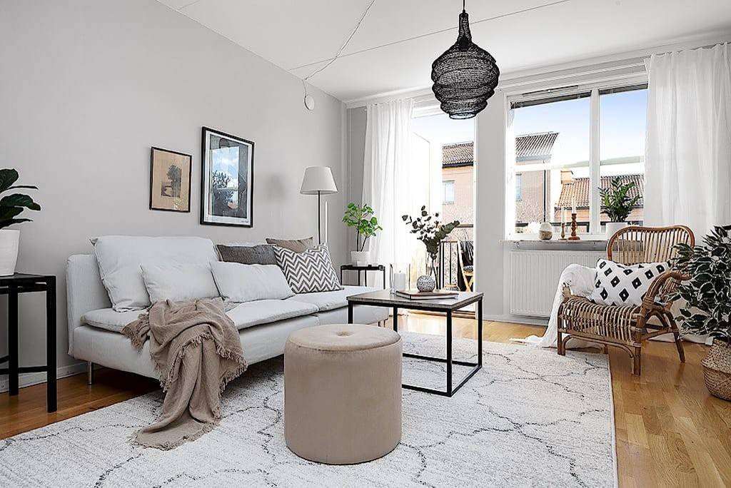 7 Ideas for Decorating a Scandinavian-Style Living Room
