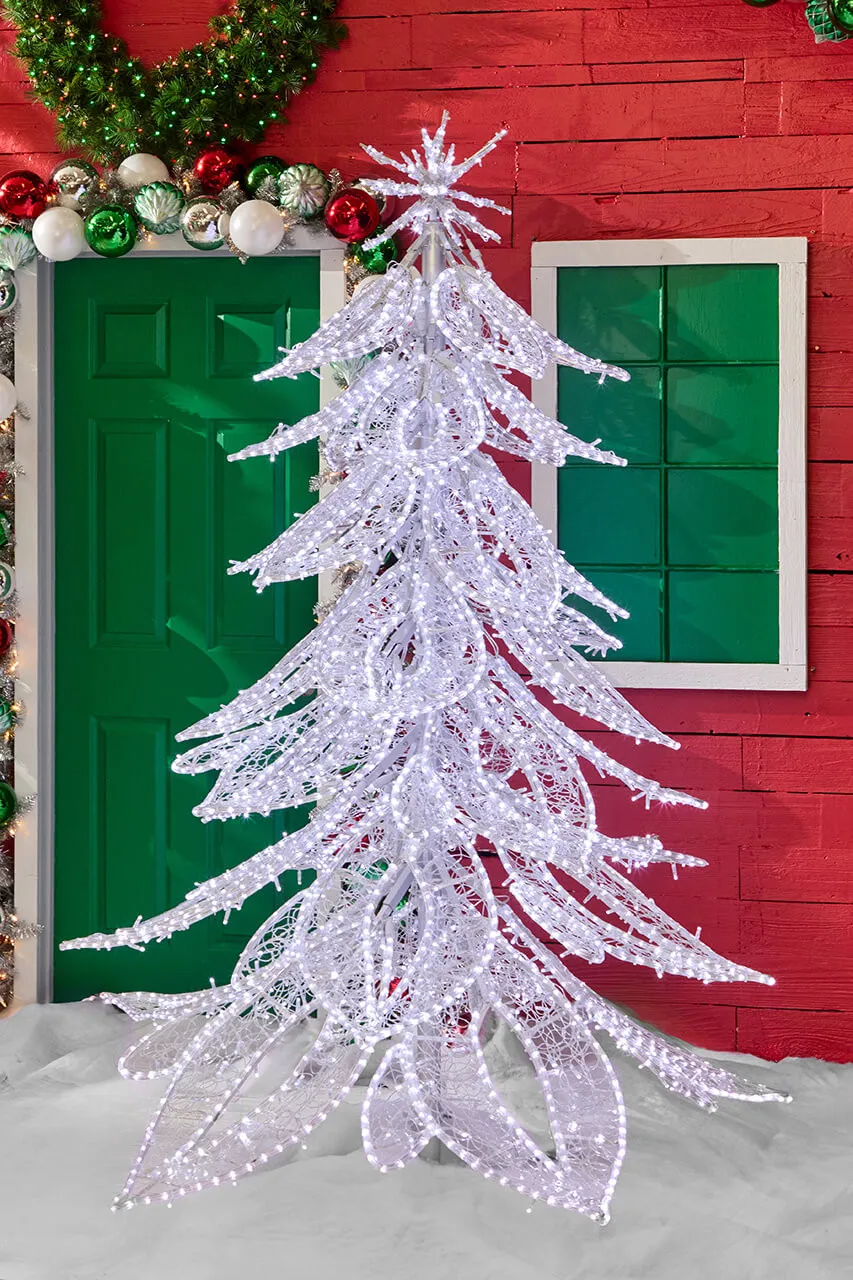 7.5' LED Christmas Tree - Warm/Cool White