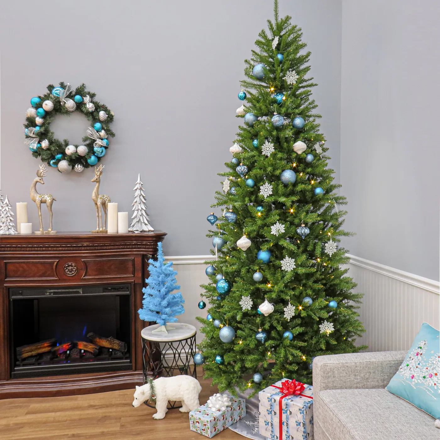 9 ft. Dunhill Fir Slim Tree