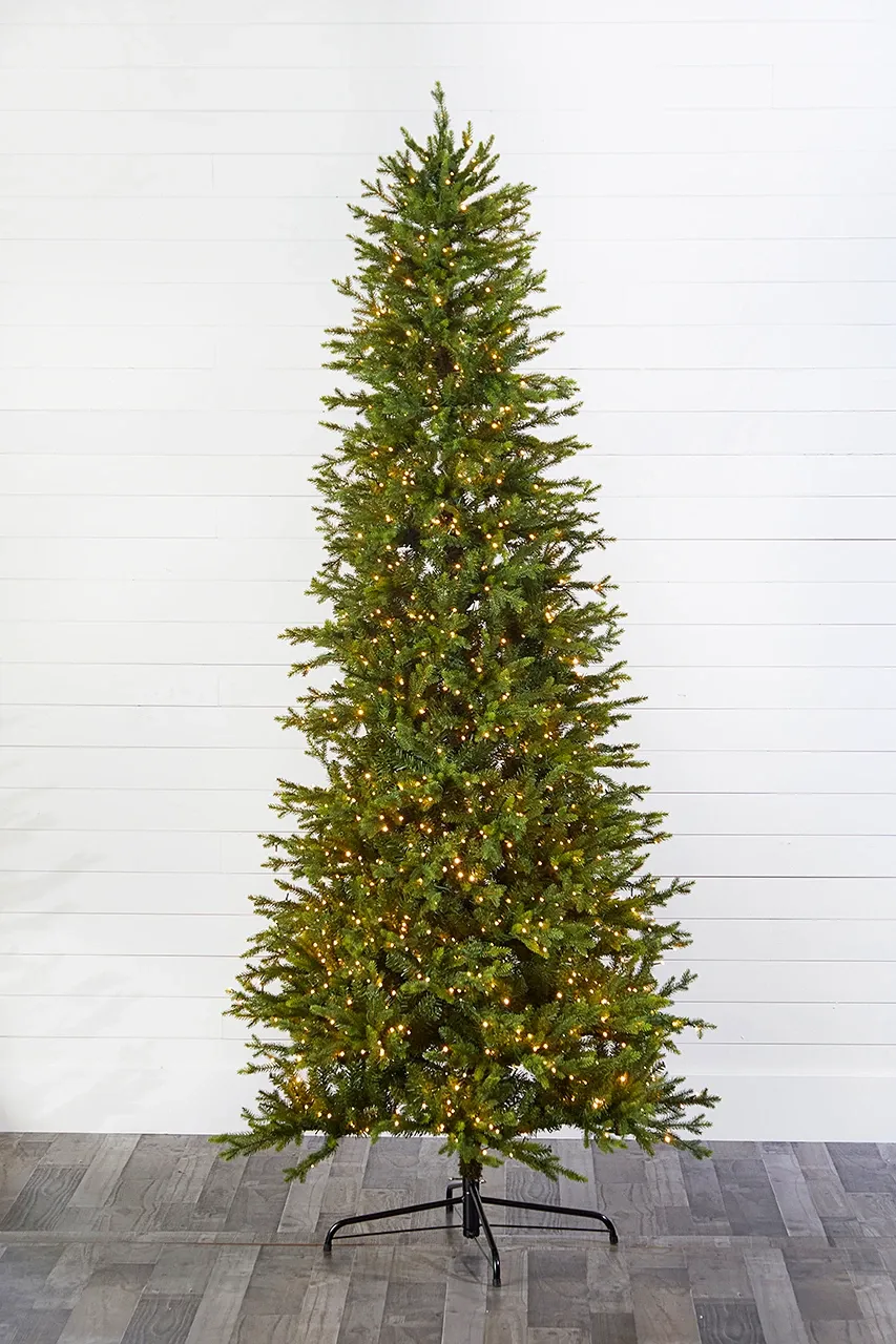 9' Slim Southern Fir with 1500 3mm Lights - Decorator's Warehouse
