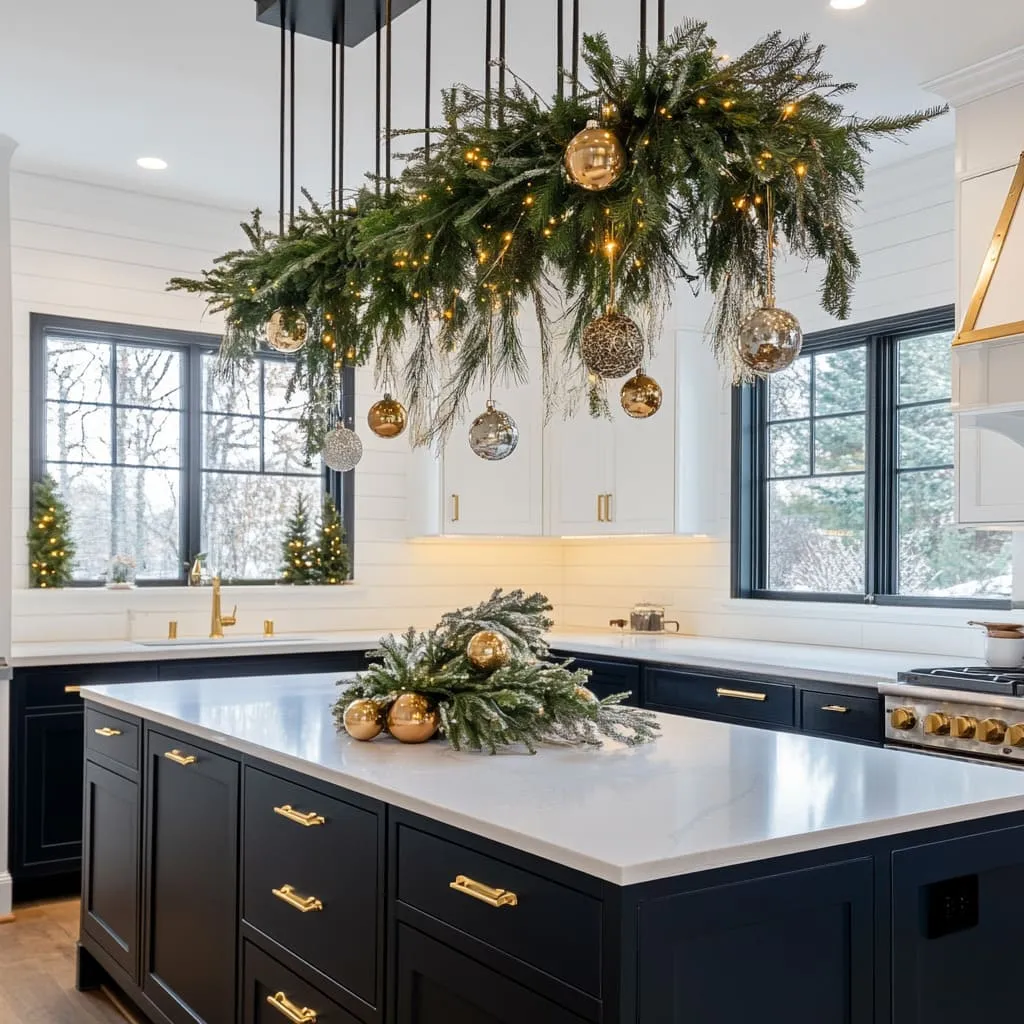 A Cozy Christmas Kitchen: 50 Easy Decor Ideas for American Kitchens | Fancy  House Design