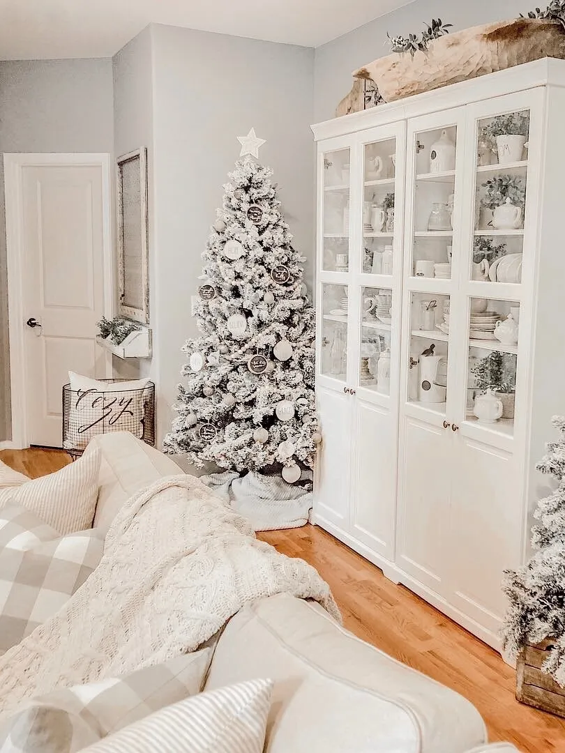A Farmhouse Cottage Christmas Home Tour - Rain and Pine