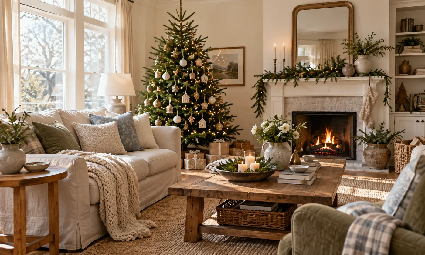 A Nancy Meyers–Inspired Christmas | Thriving the Holidays