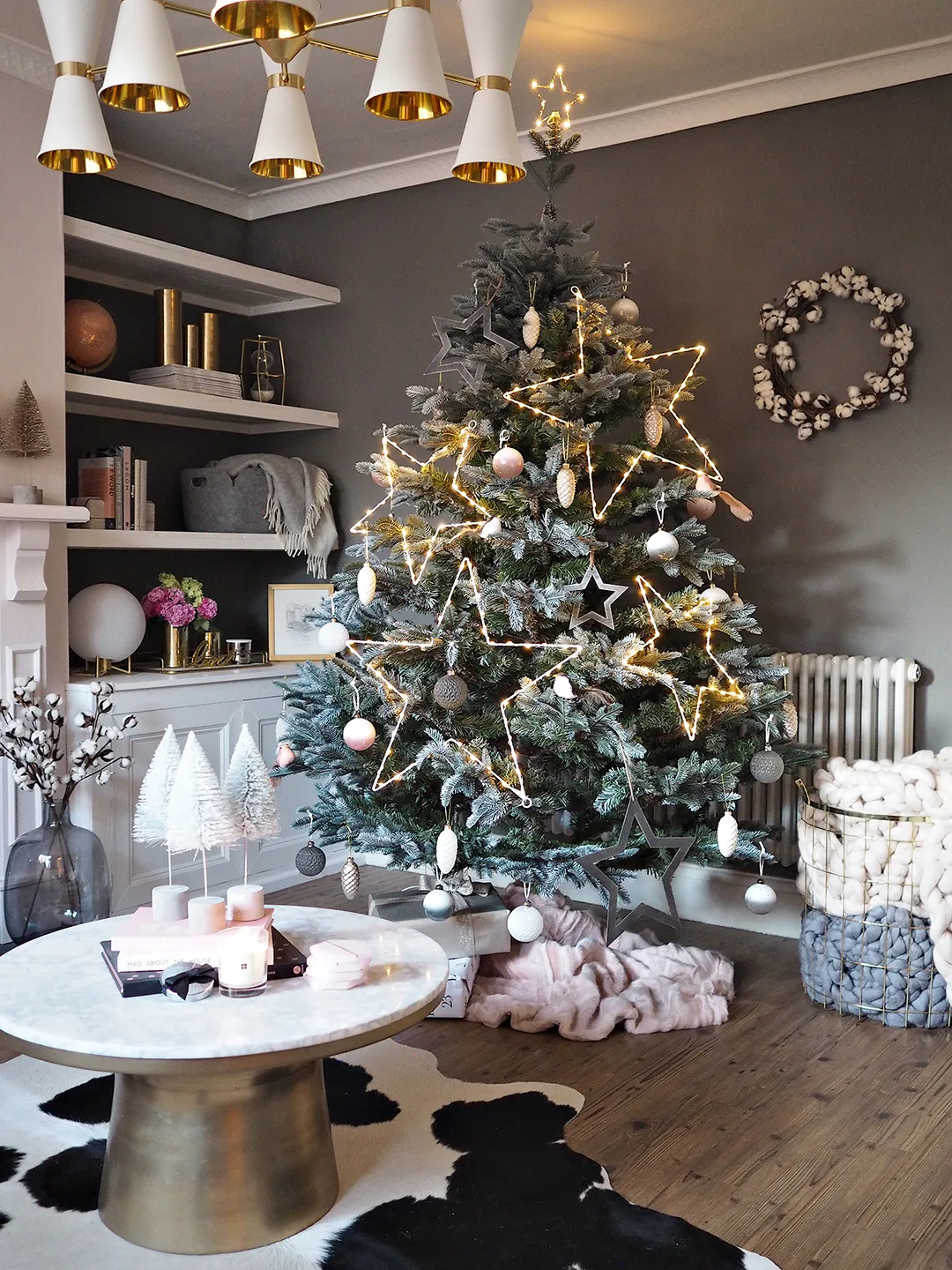A Scandi Inspired Blush Christmas - Lust Living