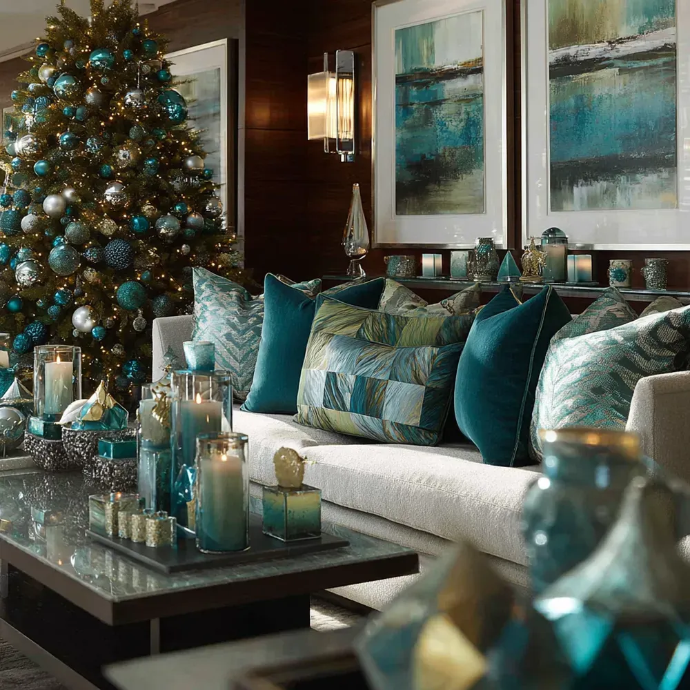 Abstracted Christmas: Geometric Twists on Festive Decor 📐✨