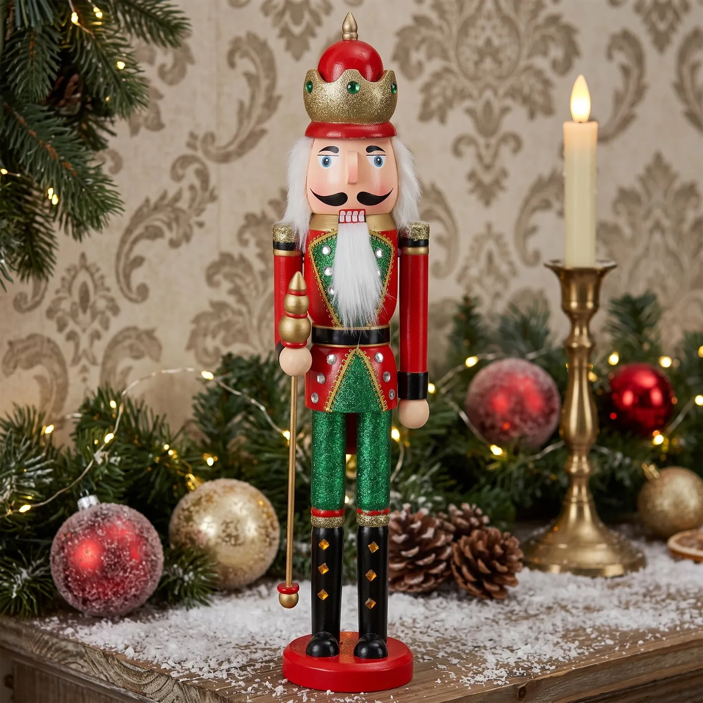 Animated Nutcracker Walmart Holiday Time Nutcracker Nutcracker Christmas  Decor For Festive Homes