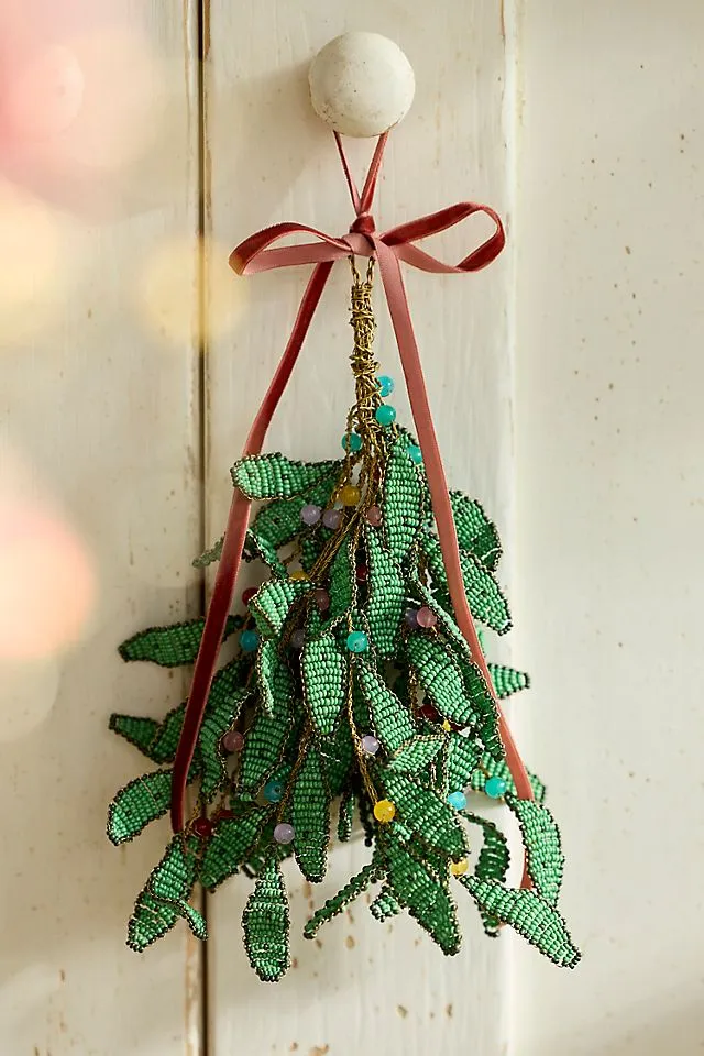 Beaded Leaves Ornament | Terrain