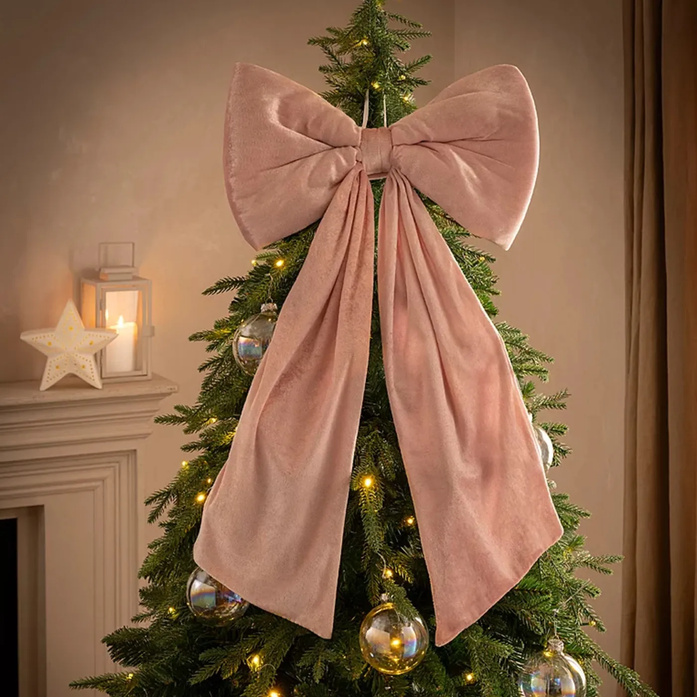 Big Christmas Bow For Tree 14 Oversized Christmas Bow Decor Ideas For 2026
