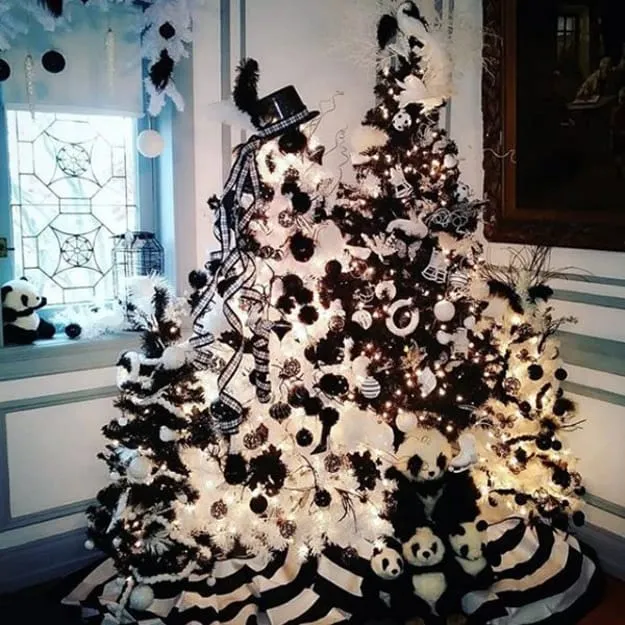 Black Christmas Trees, Stunning Holiday Decorations