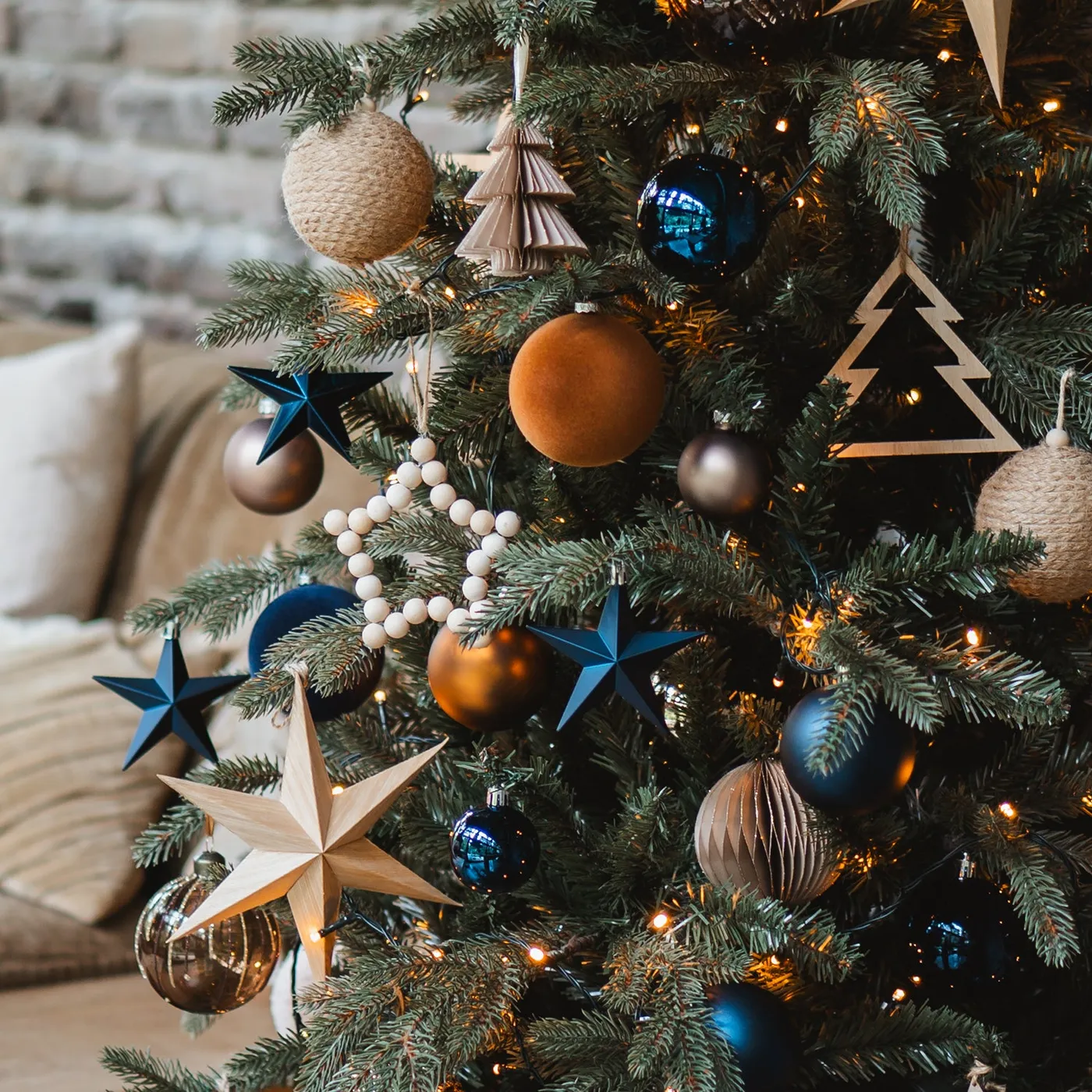 Blue Christmas Baubles | 44 pcs Plastic | It's all about Christmas