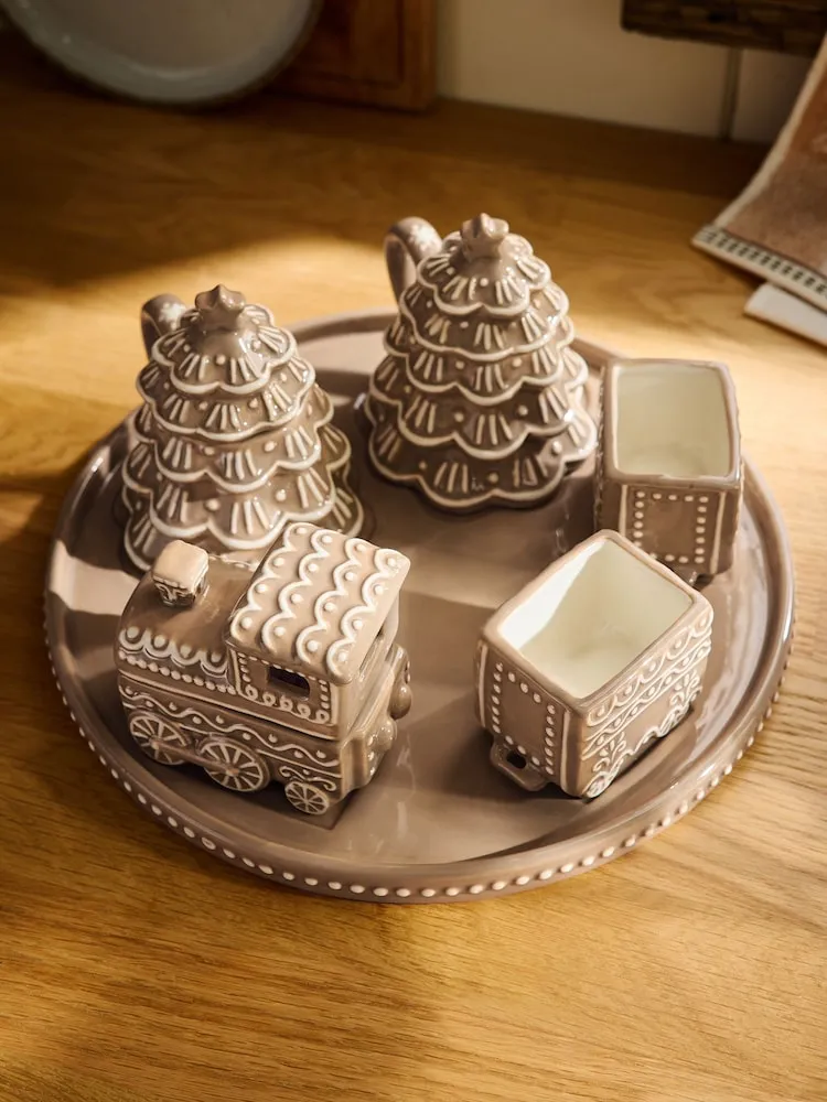 Buy Brown Gingerbread Hot Chocolate Station with Mugs from the Next UK online shop