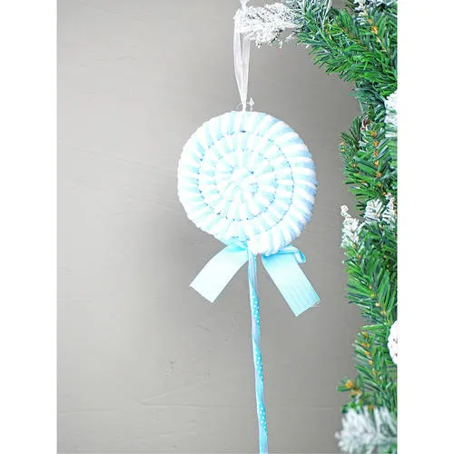 Buy Little Surprise Box 6Pcs Pastel Blue Double Candyland Themed Christmas Tree Ornaments Online