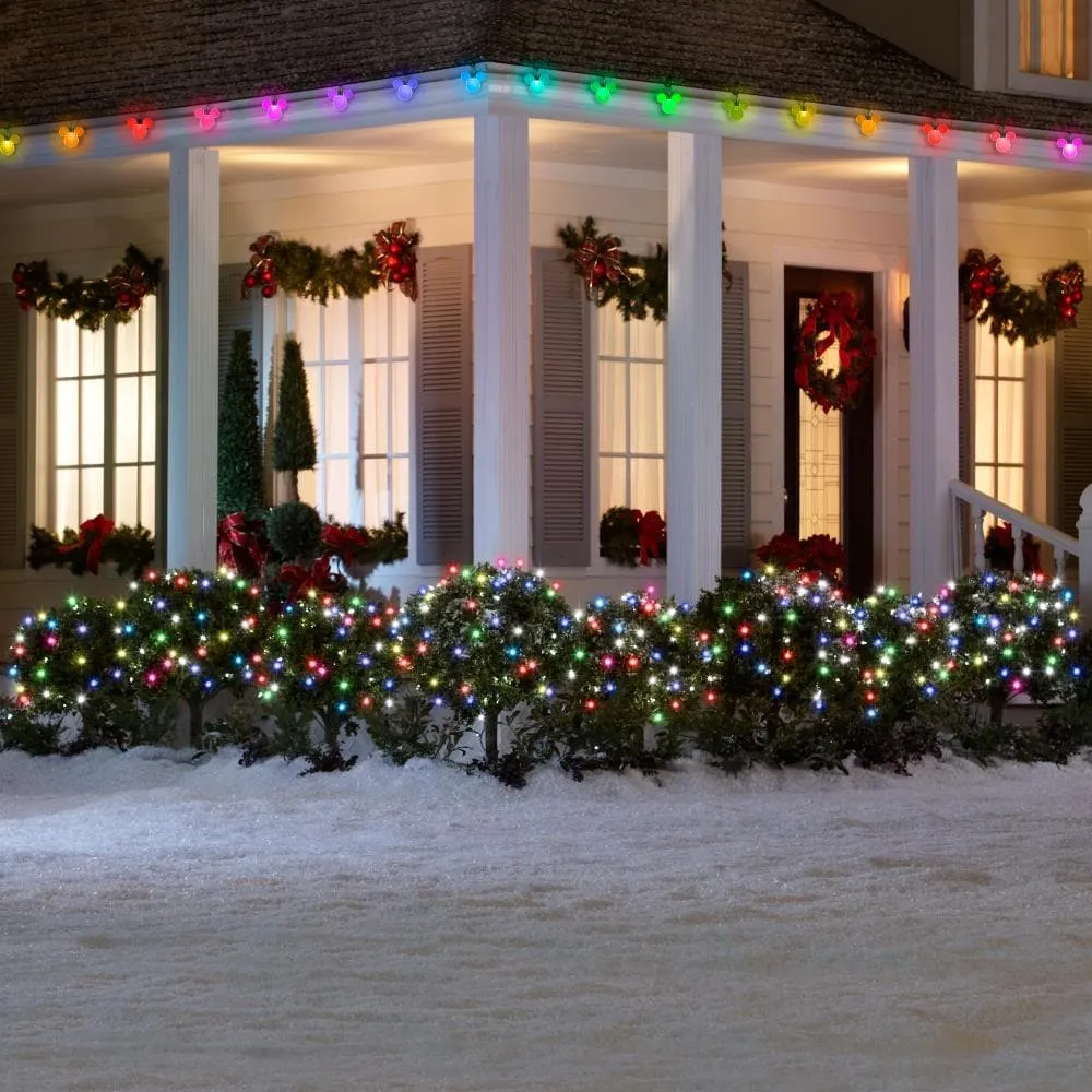 Christmas Decoration Disney Indoor Outdoor String Lights Disney Constant White LED Solid Christmas Indoor/Outdoor Light