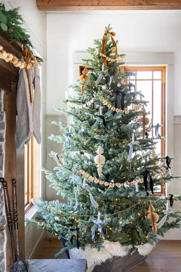 Christmas Garland Beach Christmas Tree Skirt Coastal Tree Skirts