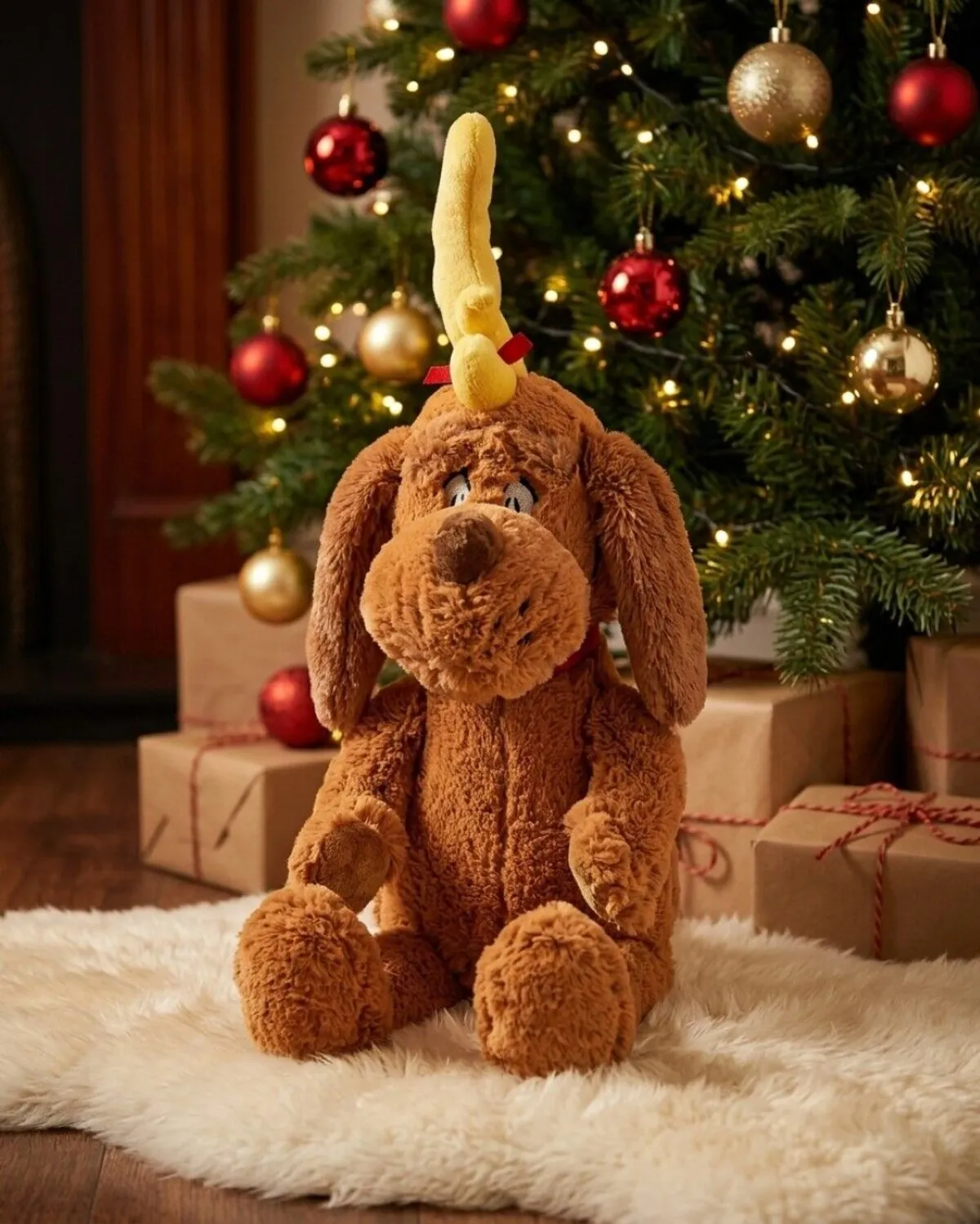 Christmas Grinch Max Plush Official Seuss The Grinch Max Dog Plush 40cm  Reindeer Toy Buy Christmas Plush Toys Online Christmas Warehouse