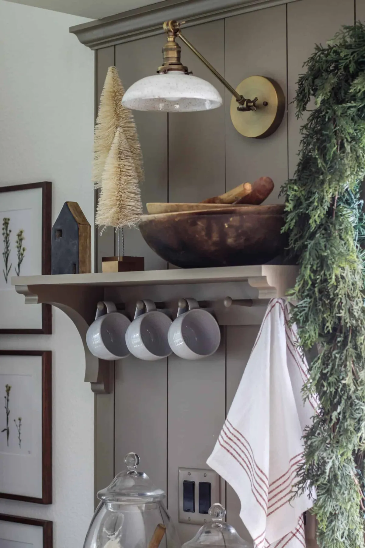 Christmas in the Kitchen and Breakfast Nook — Wildflower Home Interiors
