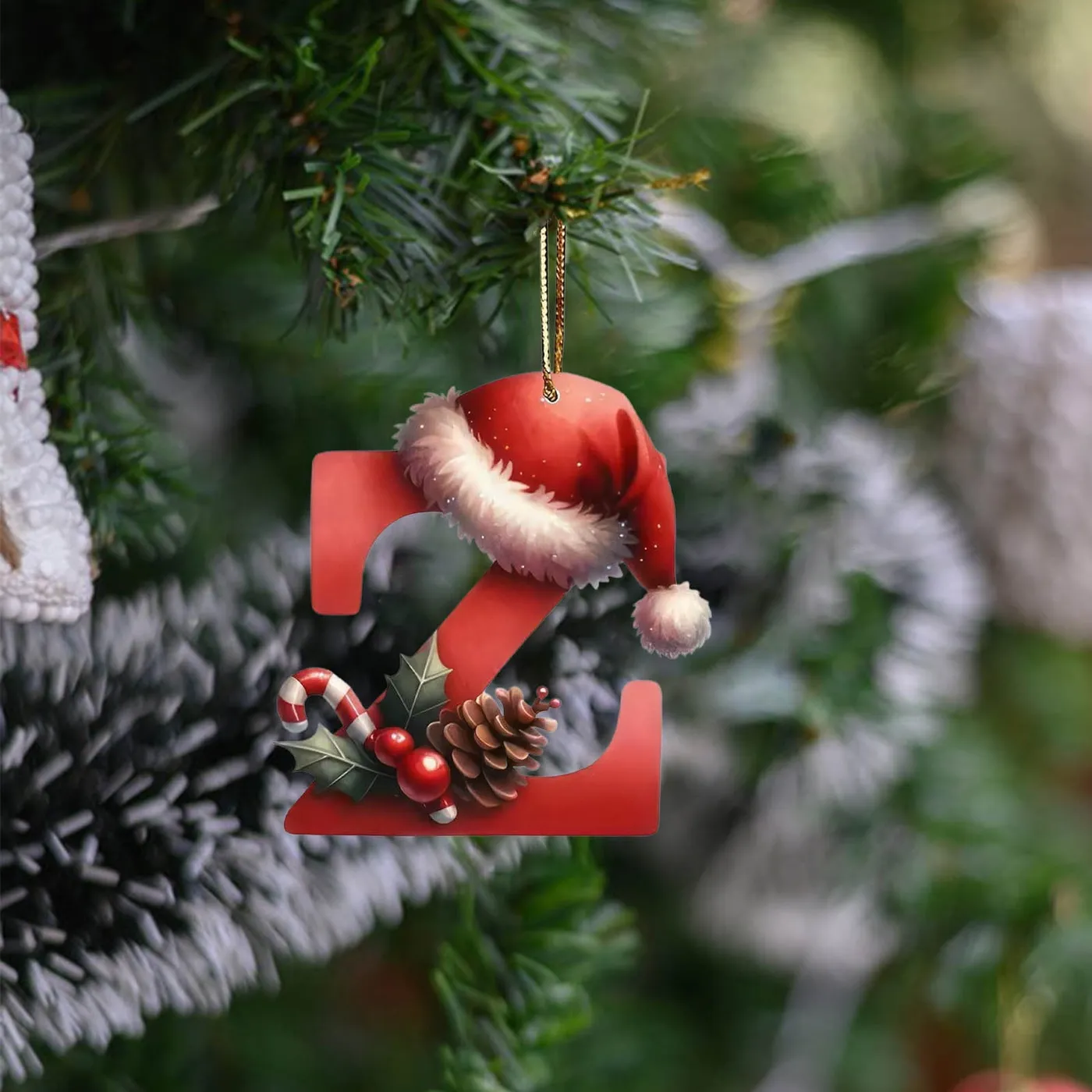 Christmas Letter Ornaments, DIY Hanging Decor, Personalized Acrylic Tree Pendant for Holiday Wreath, Window, Door, and Tabletop Arrangements - Walmart.ca
