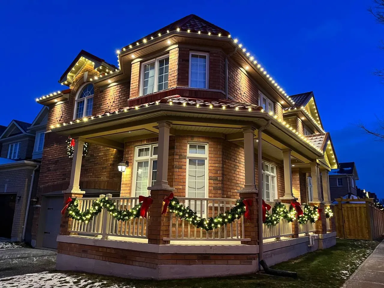 Christmas Light Installation in Richmond Hill | Bayview Hill, Oak Ridges, Jefferson | NICK's