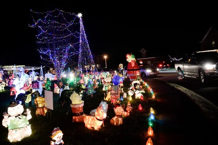Christmas lights: Drive-through holiday display in West Knoxville