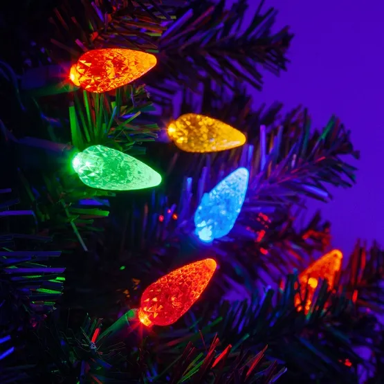 Christmas Lights Holiday Multicolor LED Night Lights The Holiday Aisle® LED Christmas Christmas Ladder Lights