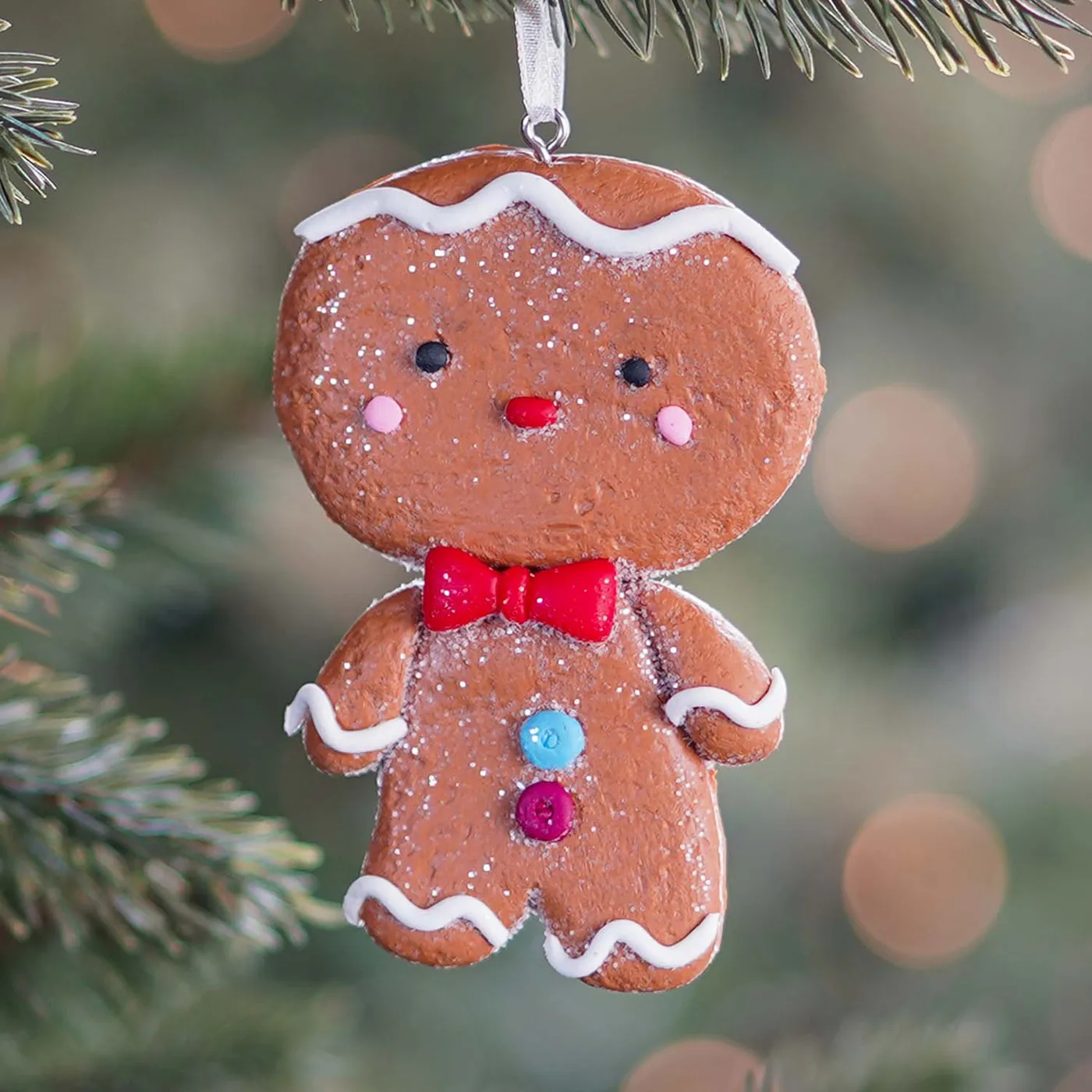 Christmas ornament gingerbread man | Handmade | 8,5 cm | It's all a...