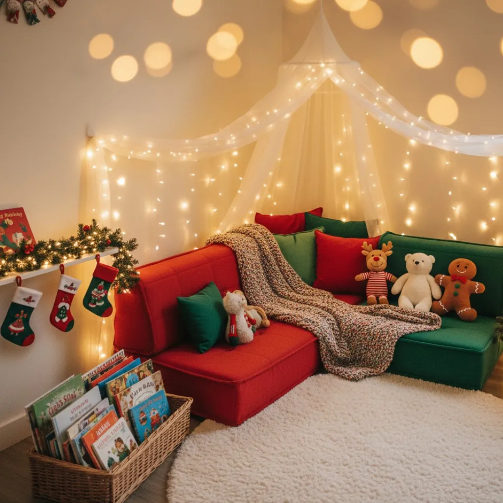 Christmas Reading Nook Ideas to Make a Cozy Space You'll Love - Aosom