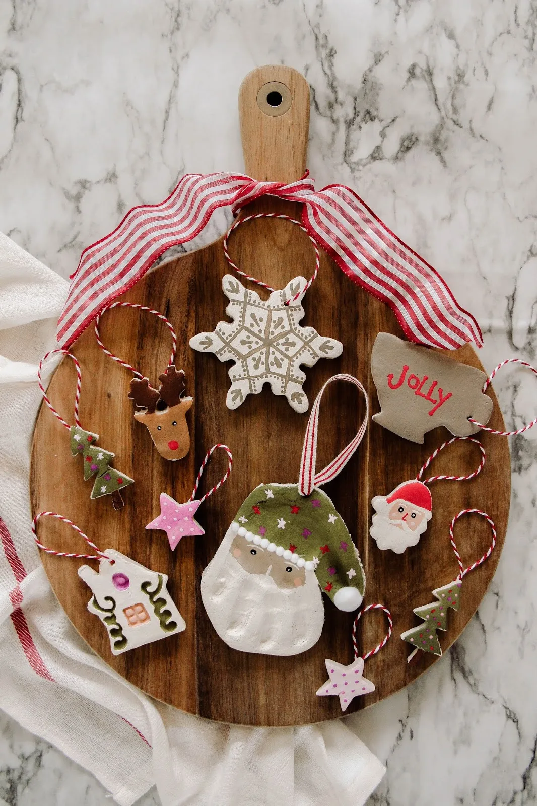 Christmas Salt Dough Ornaments DIY | Home On Oak