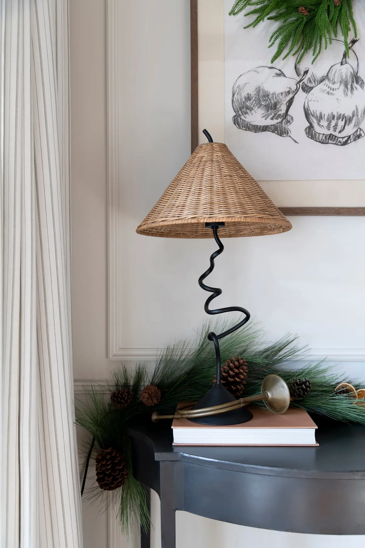 Christmas Tour: the Holiday Decorated Living Room