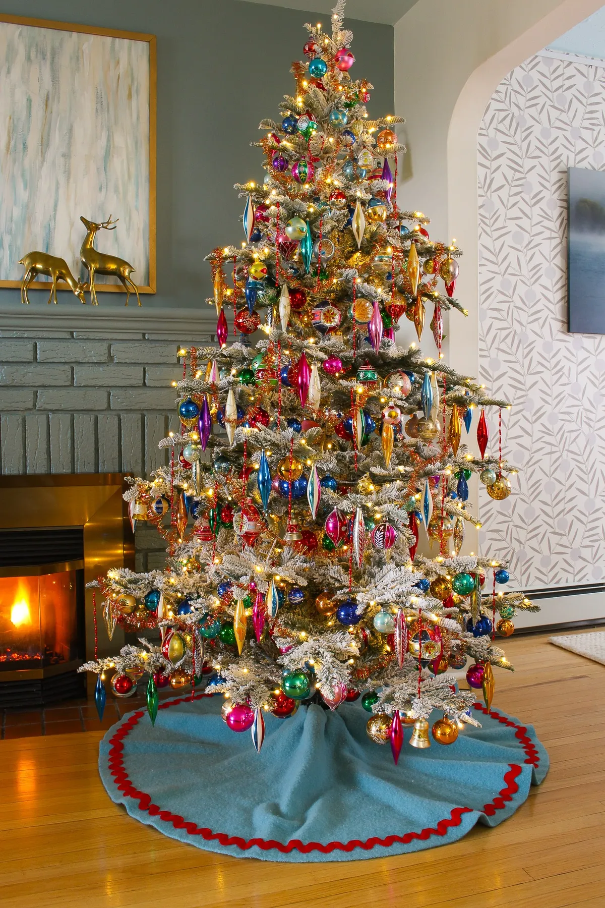 Christmas Tree Ornaments Vintage Tin Christmas Ornaments Vintage Christmas DIY Metal Twisted Icicle Ornaments Dans Le Lakehouse