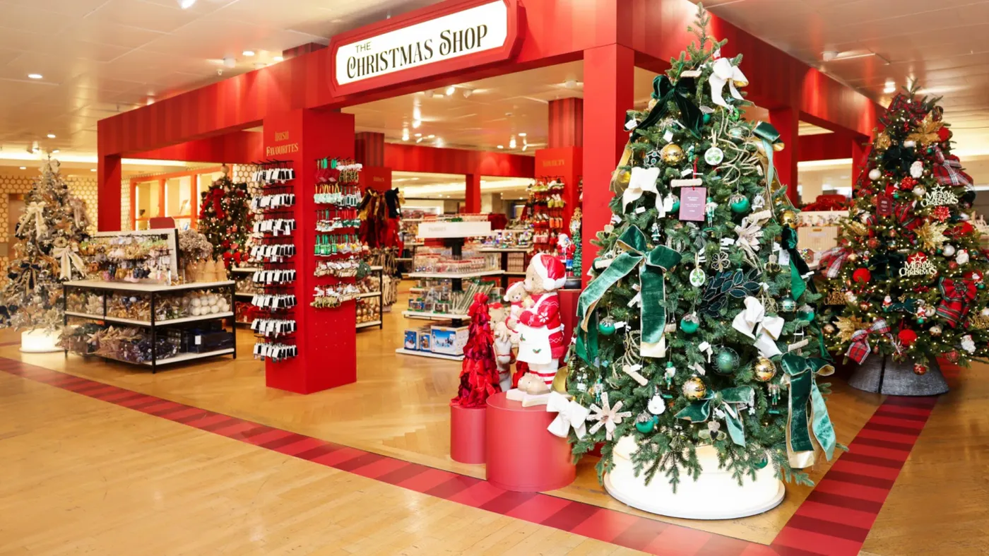 Christmas Tree Shop Interior Brown Thomas Unveils FOUR New Themed Collections In Beloved Christmas Stores With Prices From €3 And It's Open Now