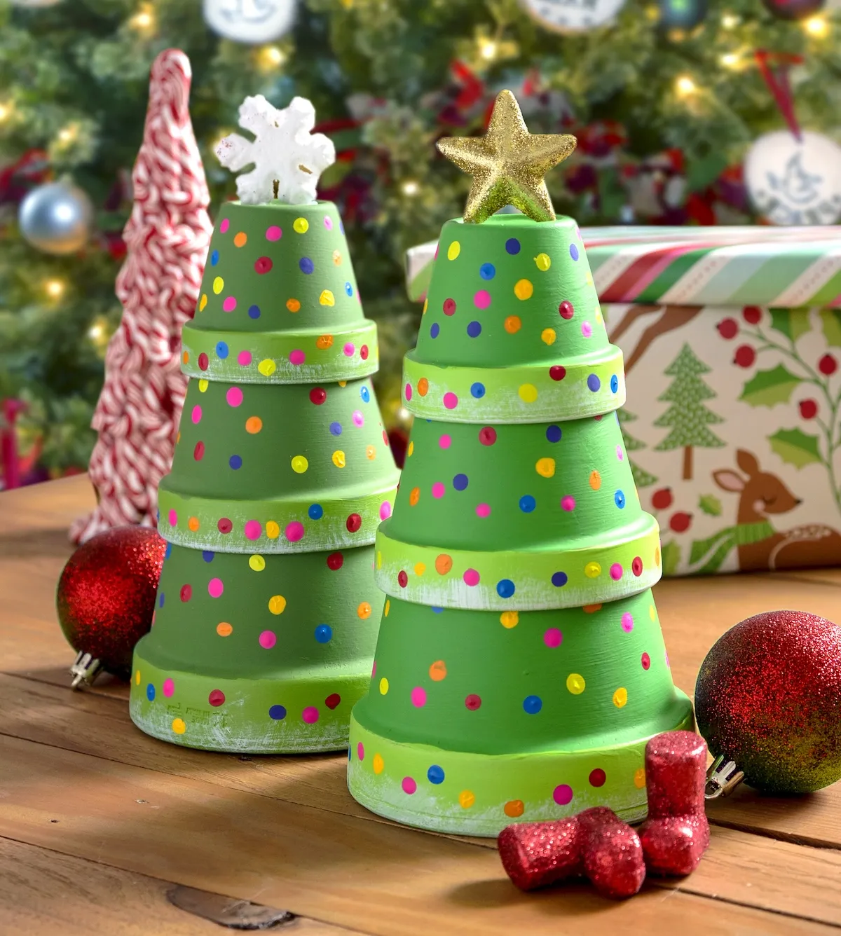 Christmas Trees Christmas Ornaments Ideas For Preschoolers Make Festive  Clay Pot Christmas Trees For A Kid-Friendly Holiday DIY Candy