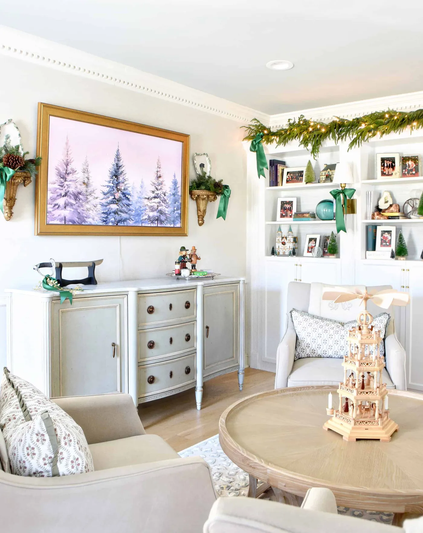Classic Christmas Home Tour 2024 {Living Room} – Dixie Delights