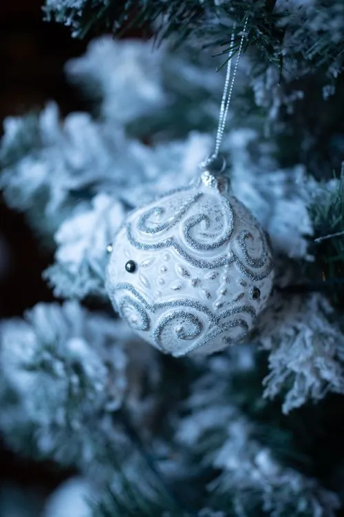 Close-Up Shot of a Christmas Ornament on Christmas Tree · Free Stock Photo