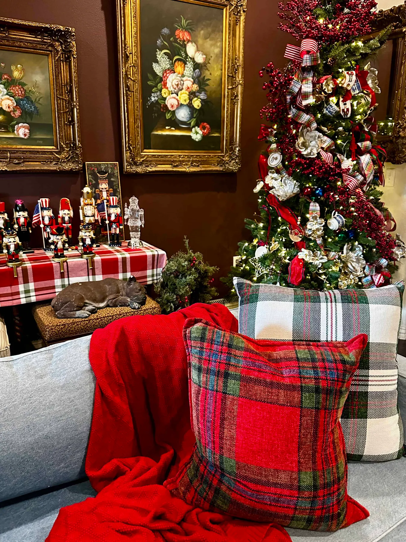 Come In, and Be Merry: A Holiday Home Designed With the Thrifter In Mind -  Amy Sadler Designs