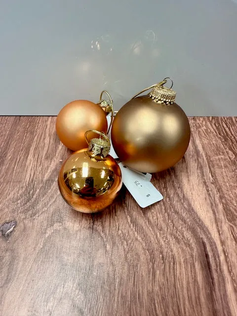 COPPER BALL ORNAMENTS - ASSORTED – Bénie Home Furnishings, Accessories &  Gifts